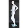 Contemporary Style Egg Head Female Mannequin -SFW65E-WT