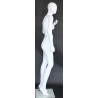 Contemporary Style Egg Head Female Mannequin -SFW68E-WT