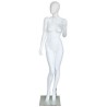 Contemporary Style Egg Head Female Mannequin -SFW68E-WT