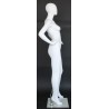 Contemporary Style Egg Head Female Mannequin -SFW70E-WT