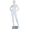 Contemporary Style Egg Head Female Mannequin -SFW70E-WT