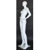 Contemporary Style Egg Head Female Mannequin -SFW70E-WT