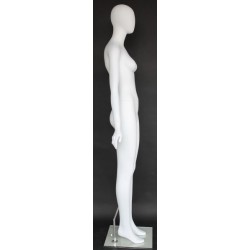 Contemporary Style Egg Head Female Mannequin -SFW70E-WT