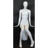 LUXE Sitting Female Mannequin Egg head Matte White -SFW98E-WT