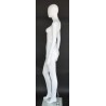 Glossy White Finish Egg Head Female Mannequin -SFW82E-GW