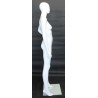 Glossy White Finish Egg Head Female Mannequin -SFW87E-GW