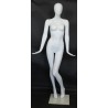 Fancy Standing Style Egg Head Female Mannequin -SFW96E-WT