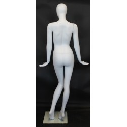 Fancy Standing Style Egg Head Female Mannequin -SFW96E-WT