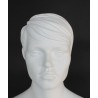 Featured Face Matte White Plus size Female Mannequin- PLUS-6 WT