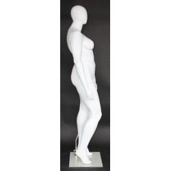 Egg Head Matte White Plus size Female Mannequin- PLUS-22