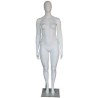 Egg Head Matte White Plus size Female Mannequin- PLUS-55