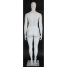 Egg Head Matte White Plus size Female Mannequin- PLUS-55