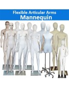 Flexible Articular Arms Mannequin