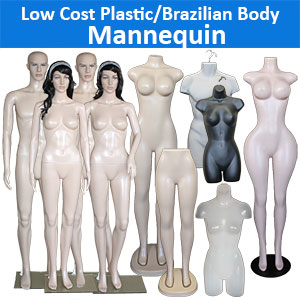 Low Cost Plastic Mannequin